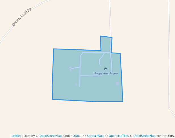 walking in Calhoun County Park map in Hampton