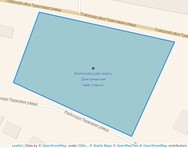 Дмитриевский парк отдыха.