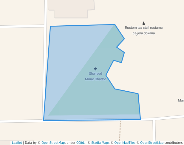 Shahid Minar Park in Rajshahi | Map and Routes