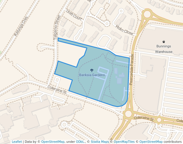 Banksia Gardens in Broadmeadows | Map and Routes