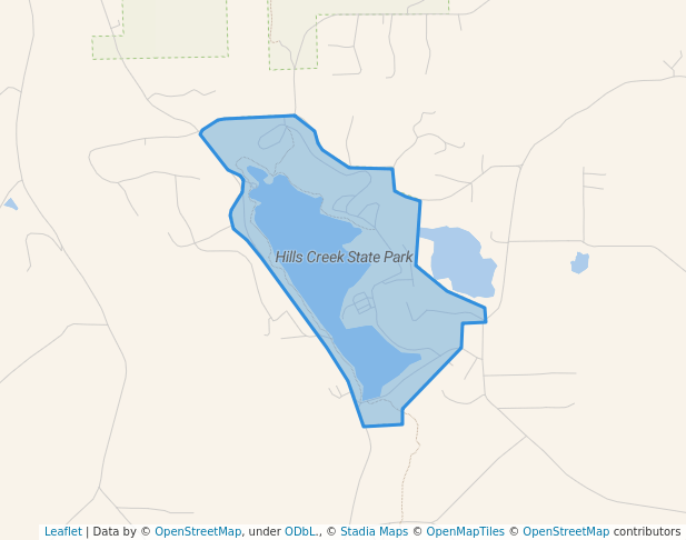 Hills Creek State Park