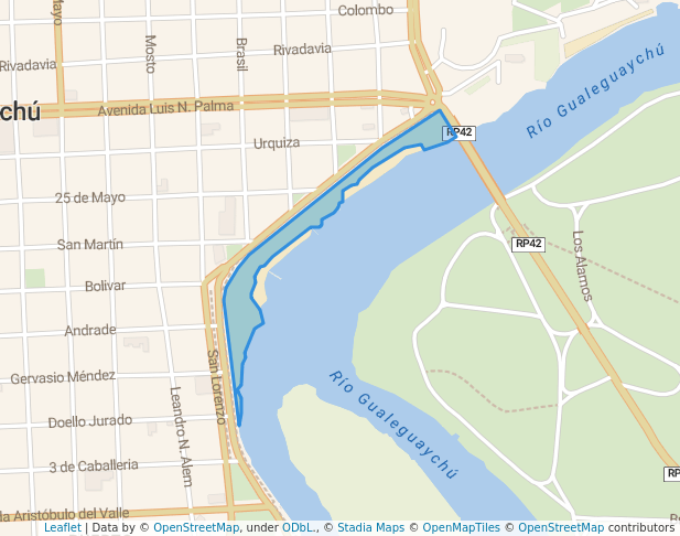 Parque del balneario municipal