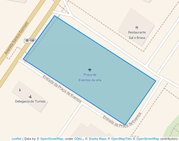 Praça de Eventos da orla