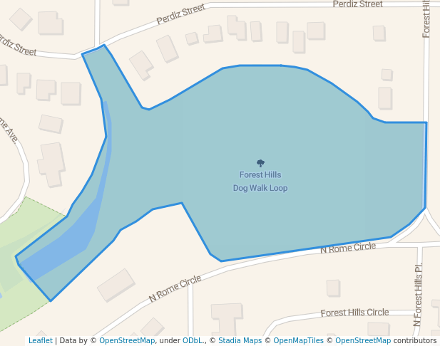 Forest Hills Dog Walk Loop