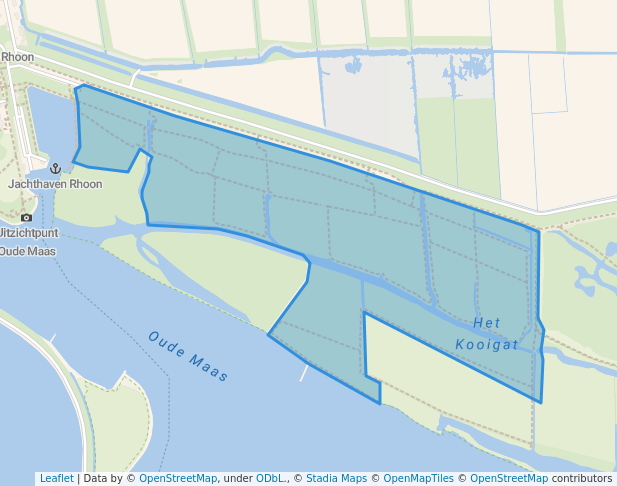 walking in Rhoonse Grienden map in Rhoon