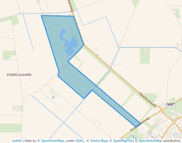 walking in Emergobos map in Oude Pekela