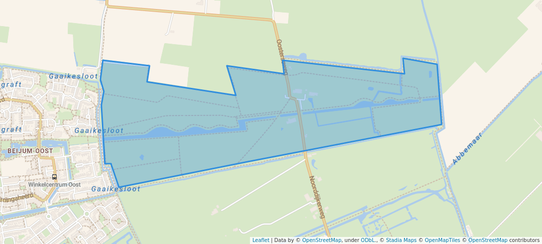 walking in Beijumerbos map in Zuidwolde