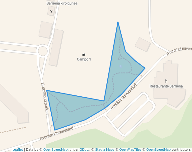 walking in Parque del Horóscopo Celta / Horoskopo Zeltaren parkea map in Leioa