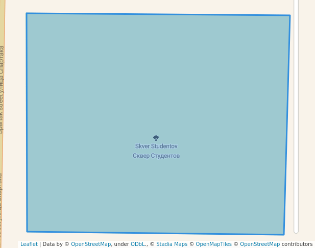 Сквер Студентов