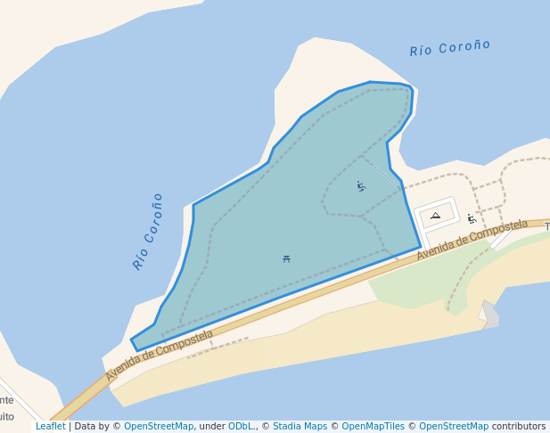 Parque do Esteiro do río Coroño