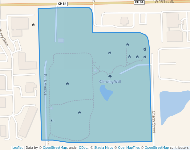 walking in Hecht Park map in Mokena
