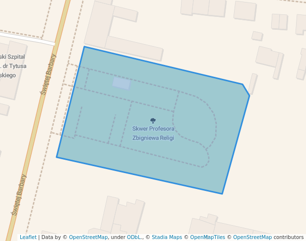 Skwer Profesora Zbigniewa Religi