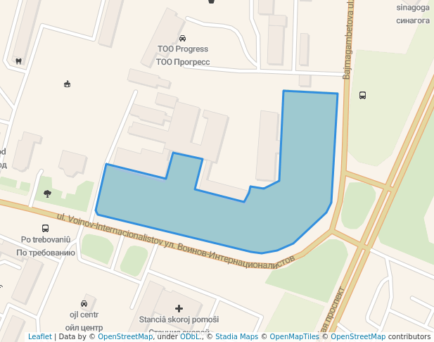 Парк Костанайского Строительного коледжа