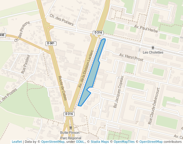 walking in Entrée de ville Leclerc map in Sarcelles