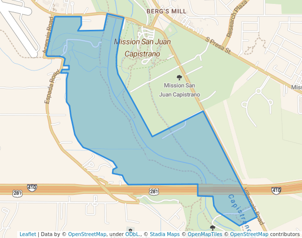 San Antonio River - Mission Reach