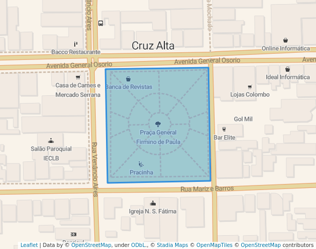 Gen. Firmino de Paula Square