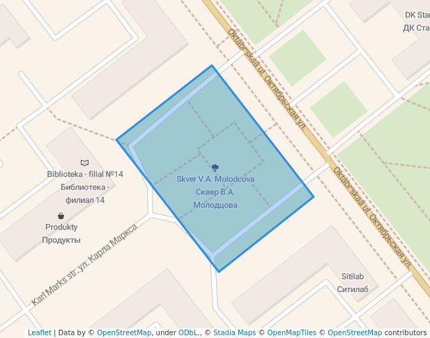 Сквер В.А. Молодцова