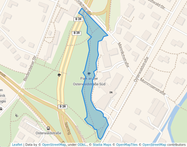 Park an der Osterwaldstraße Süd