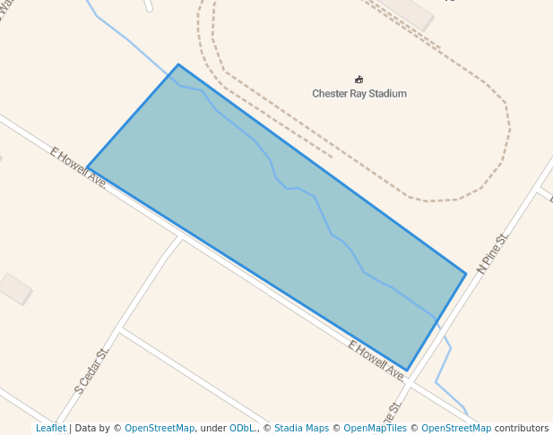 walking in M Hill map in Marceline