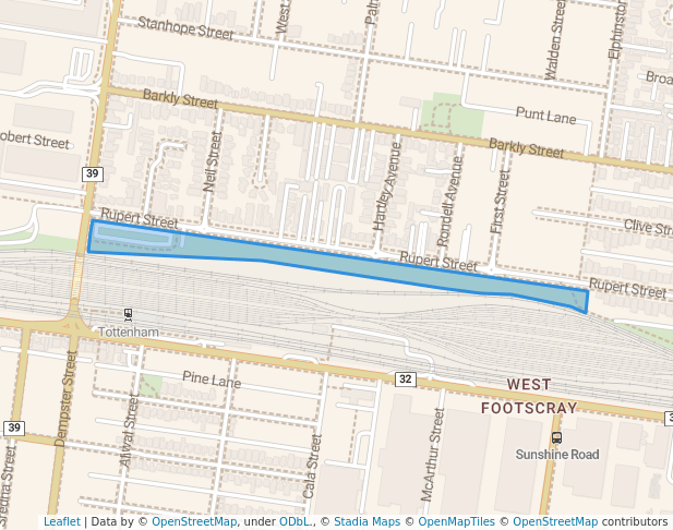Sunshine Railway Line Linear Reserve