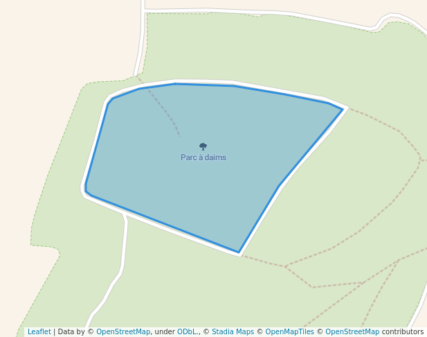 Parc à daims