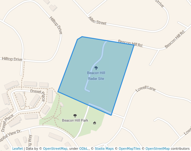 Beacon Hill Radar Site