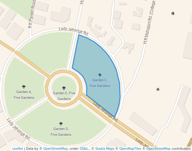 Garden C, Five Gardens