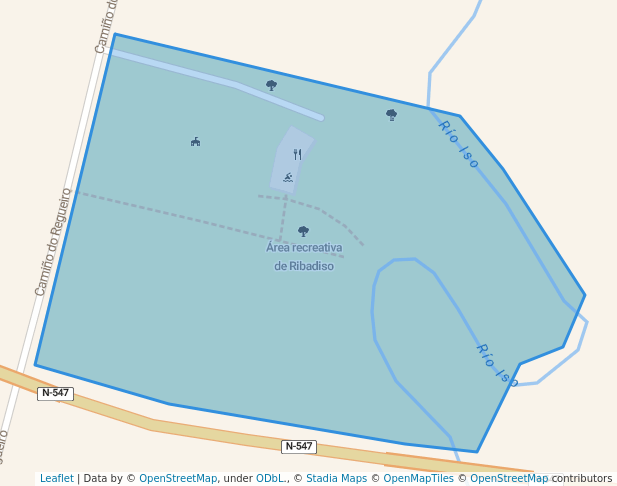 Área recreativa de Ribadiso