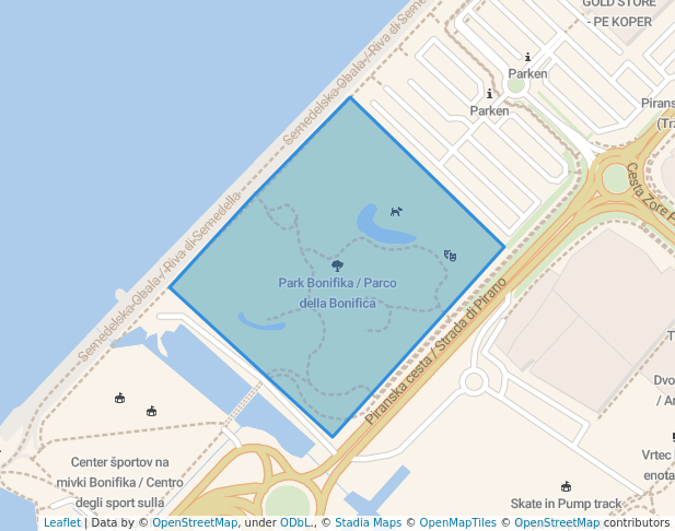 Park Bonifika / Parco della Bonifica