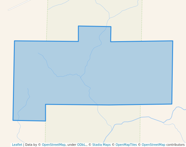 walking in Pierre's Site Area of Critical Environmental Concern map in Bloomfield