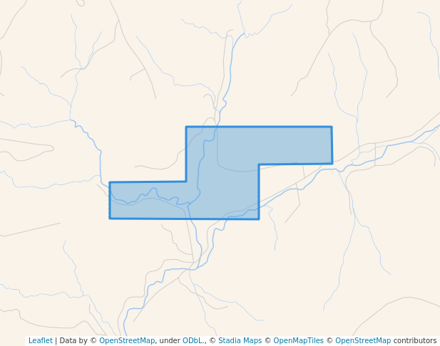 walking in Delgadita / Pueblo Canyons ACEC map in Blanco
