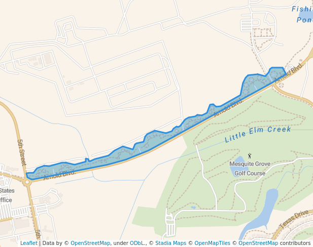 walking in Dyess Air Park map in Abilene
