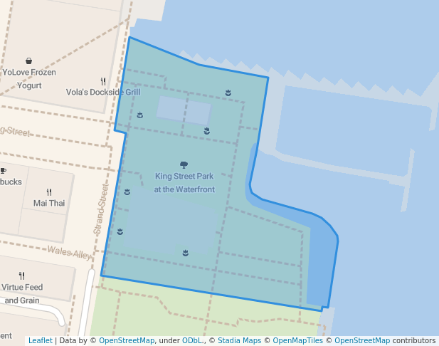 King Street Park at the Waterfront