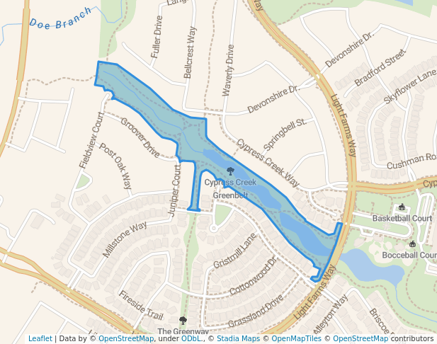 Cypress Creek Greenbelt