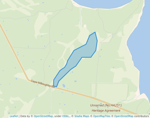 walking in Unnamed (No.HA100) Heritage Agreement map in Ironstone