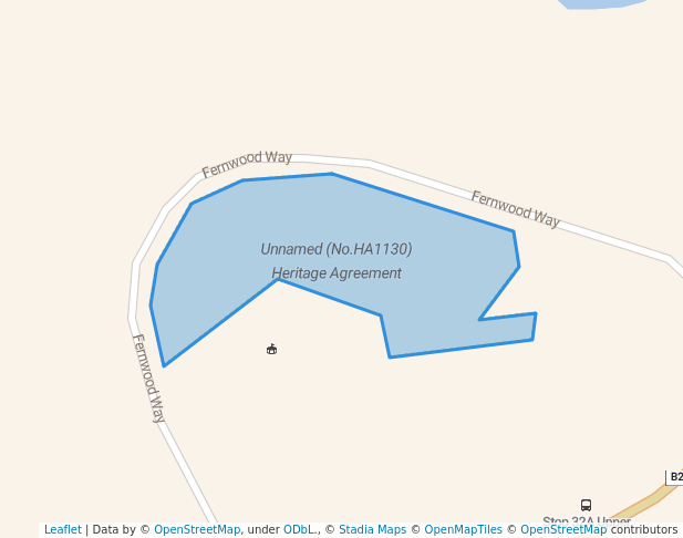 walking in Unnamed (No.HA1130) Heritage Agreement map in Crafers - Bridgewater