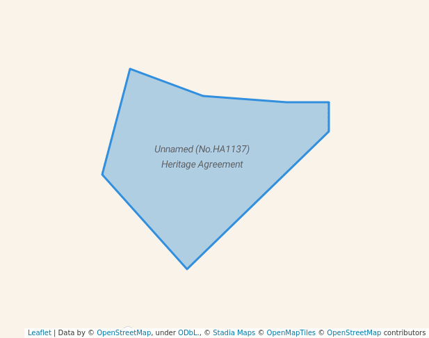 walking in Unnamed (No.HA1137) Heritage Agreement map in Furner