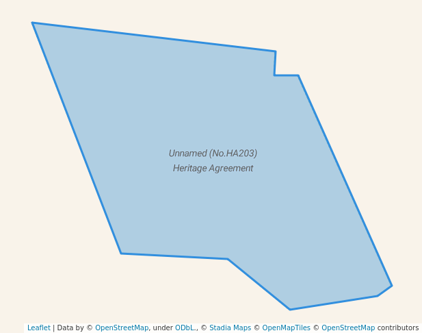 walking in Unnamed (No.HA203) Heritage Agreement map in Fox
