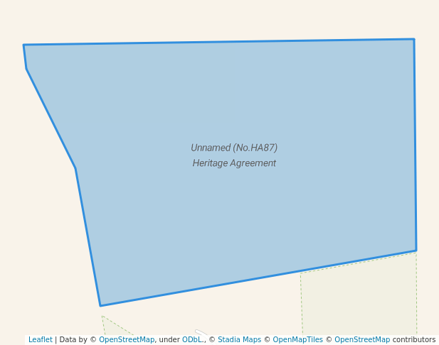 walking in Unnamed (No.HA87) Heritage Agreement map in Nurom