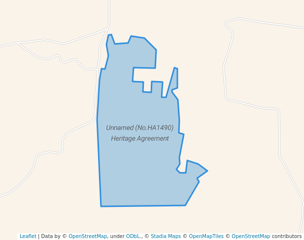 walking in Unnamed (No.HA1490) Heritage Agreement map in Nurom