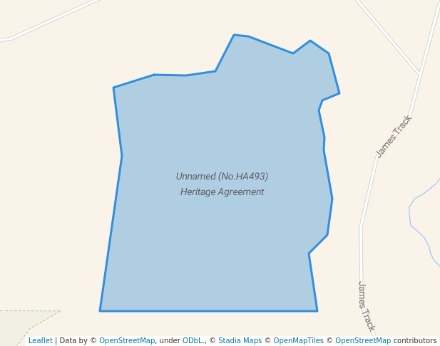 walking in Unnamed (No.HA493) Heritage Agreement map in Myponga