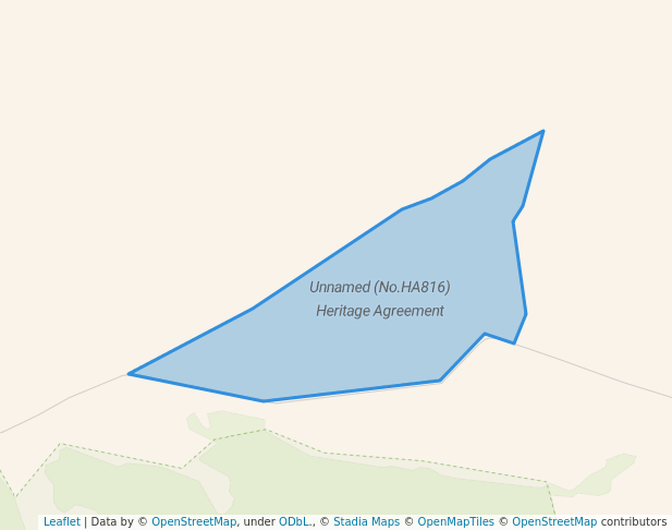walking in Unnamed (No.HA816) Heritage Agreement map in Palkagee