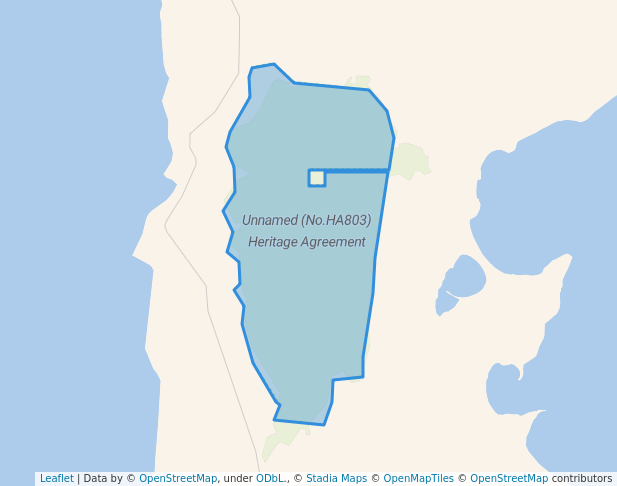 Unnamed (No.HA803) Heritage Agreement