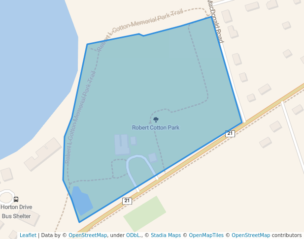 walking in Robert Cotton Park map in Stratford