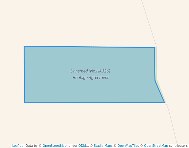 walking in Unnamed (No.HA326) Heritage Agreement map in Field