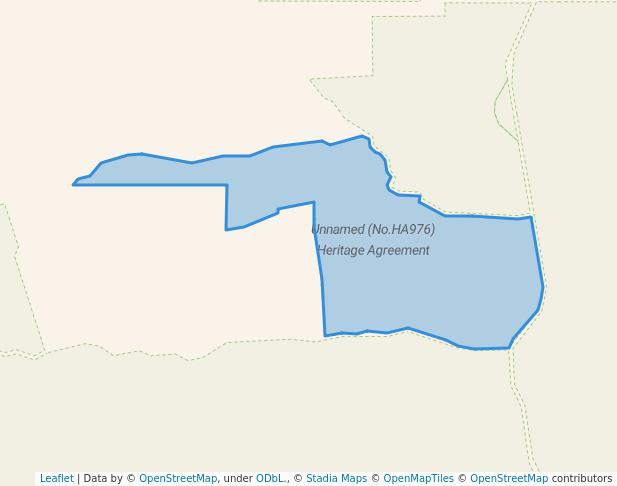 walking in Unnamed (No.HA976) Heritage Agreement map in Borrika