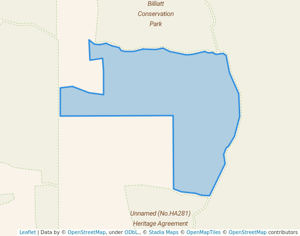 walking in Unnamed (No.HA910) Heritage Agreement map in Borrika