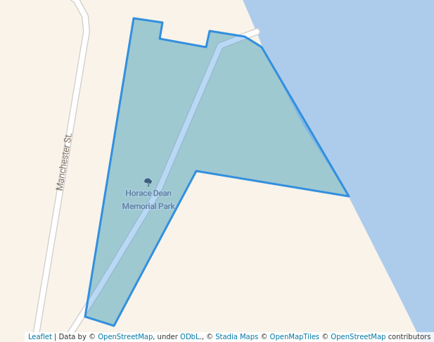 walking in Horace Dean Memorial Park map in Tinonee