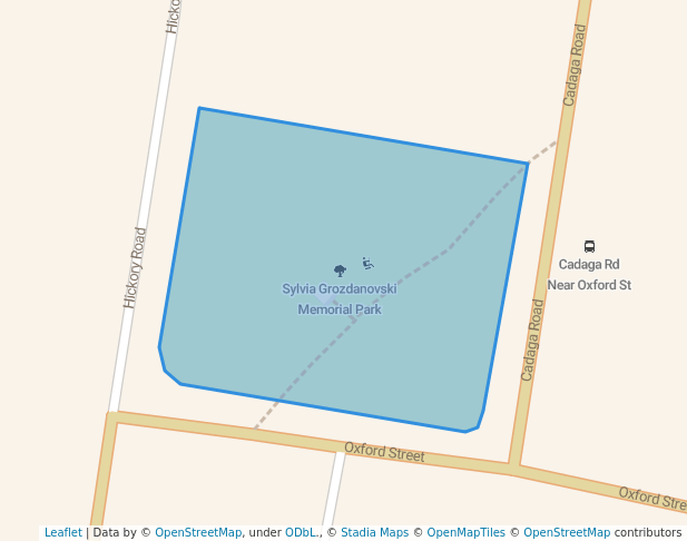 Sylvia Grozdanovski Memorial Park