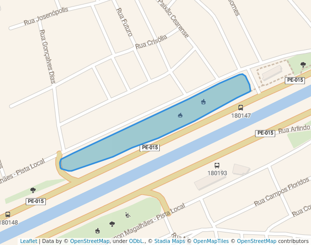 Praça do Chié - Academia da Cidade Polo Campo Grande